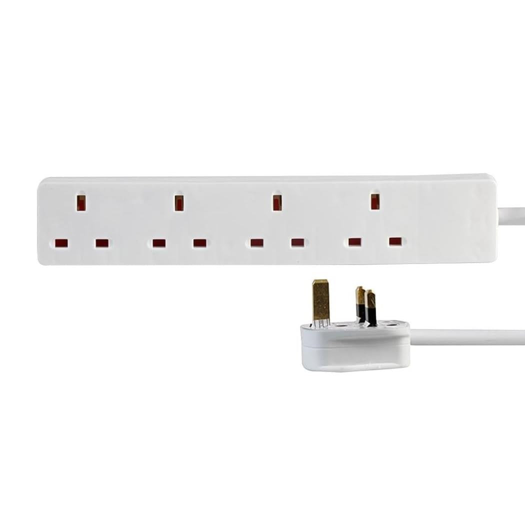 4 Way 1M Extension Socket