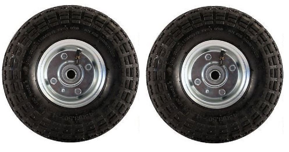 2 x 10" Pneumatic Tyre