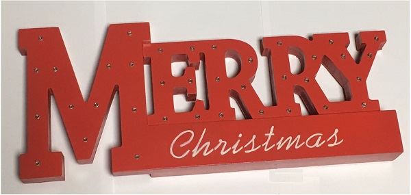 MDF Xmas Light