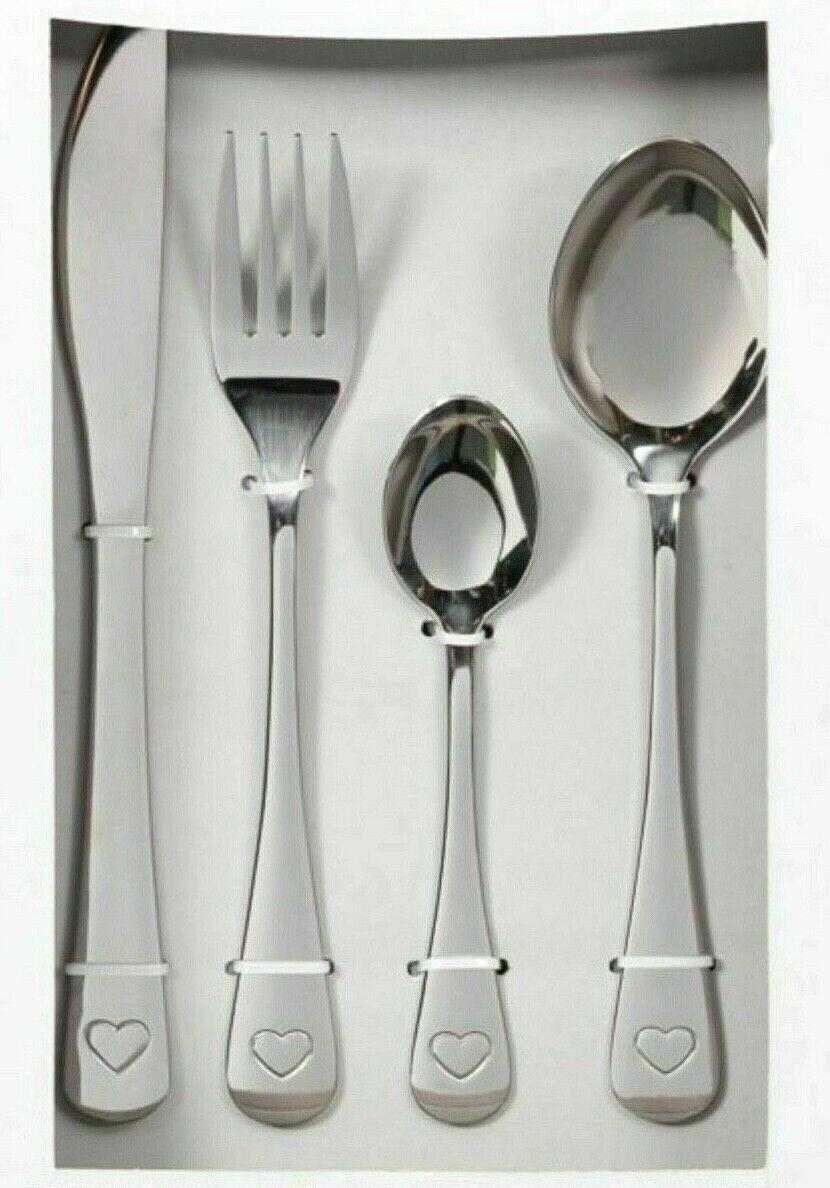16Pc Hearts Sabichi Cutlery Set