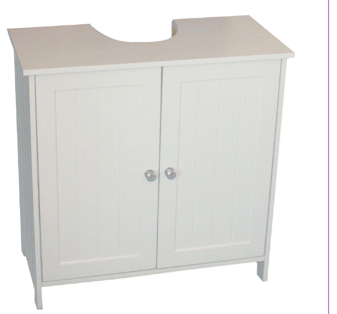 White Under Sink Cabinet -