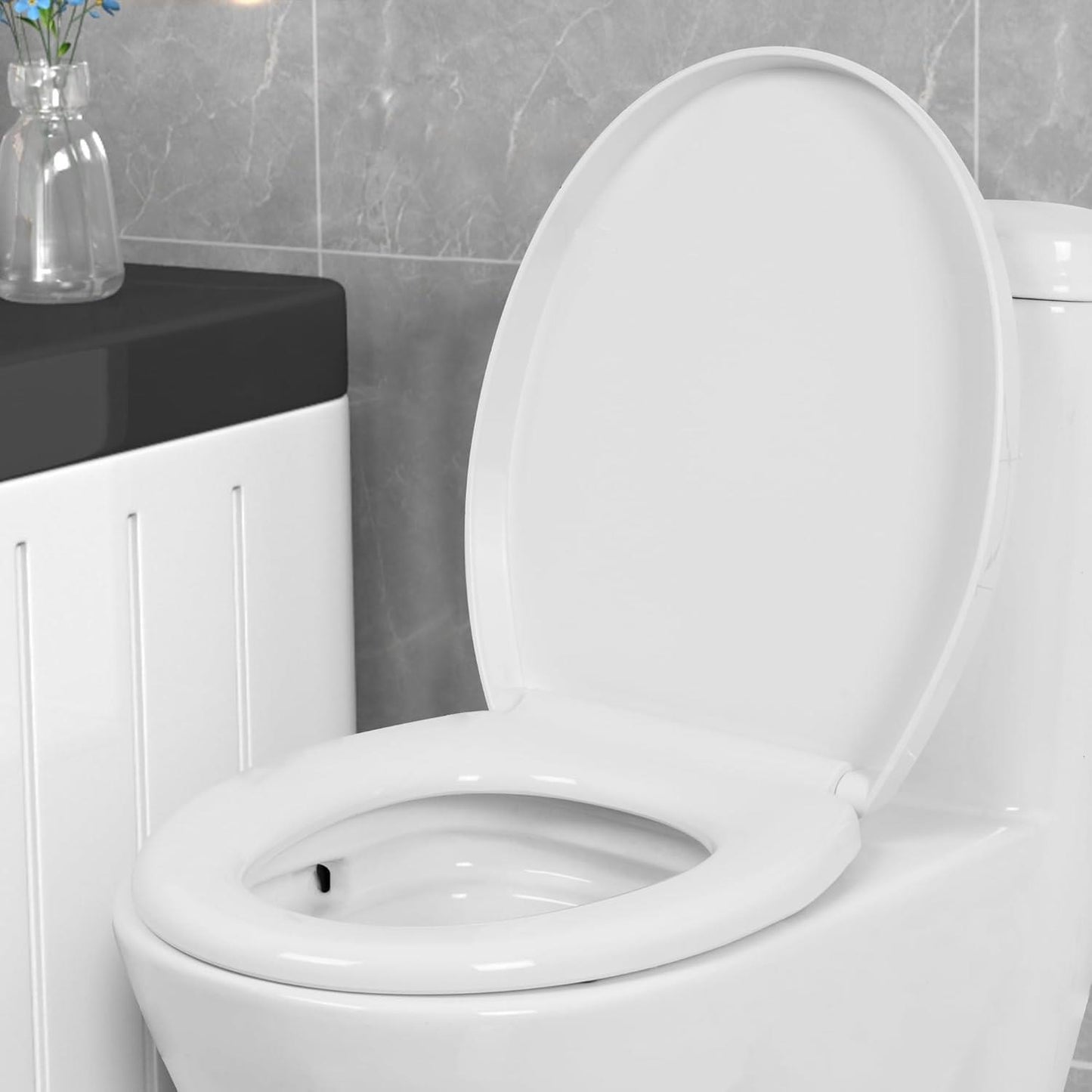 Soft Close Plastic Toilet Seat