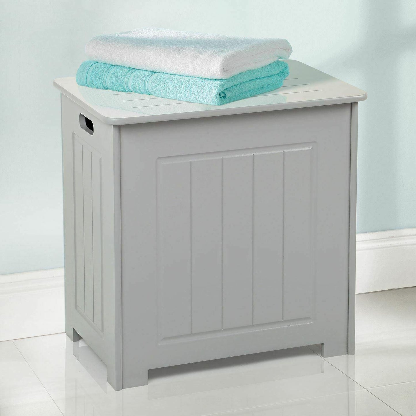 Bathroom Laundry Storage (Grey)