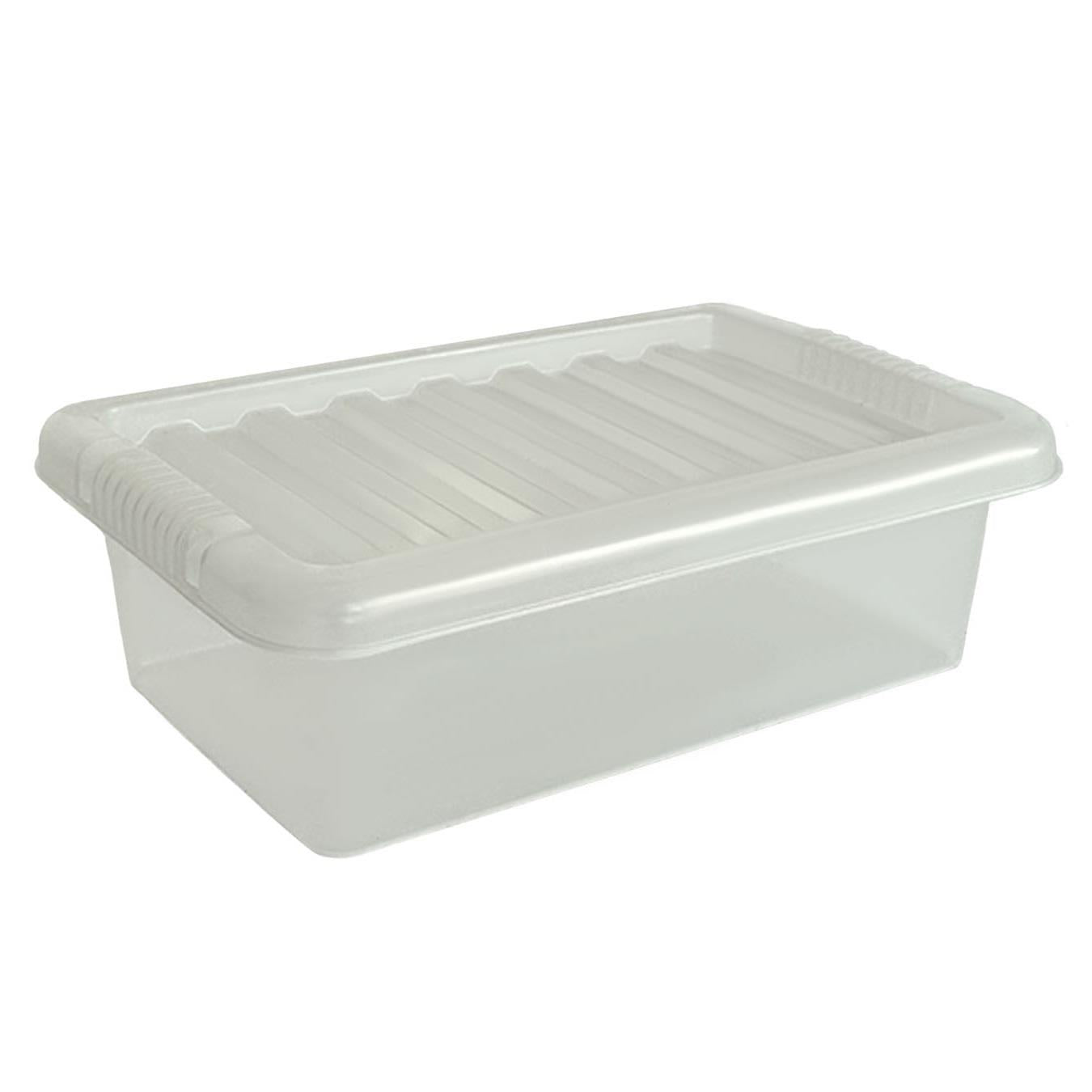 6L Storage Box & Clear Lid