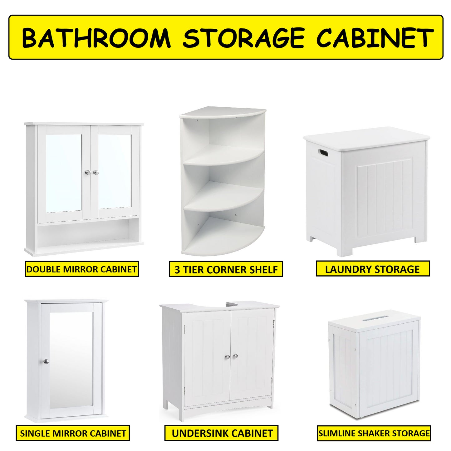 Bathroom Storage Cabinet Variation
