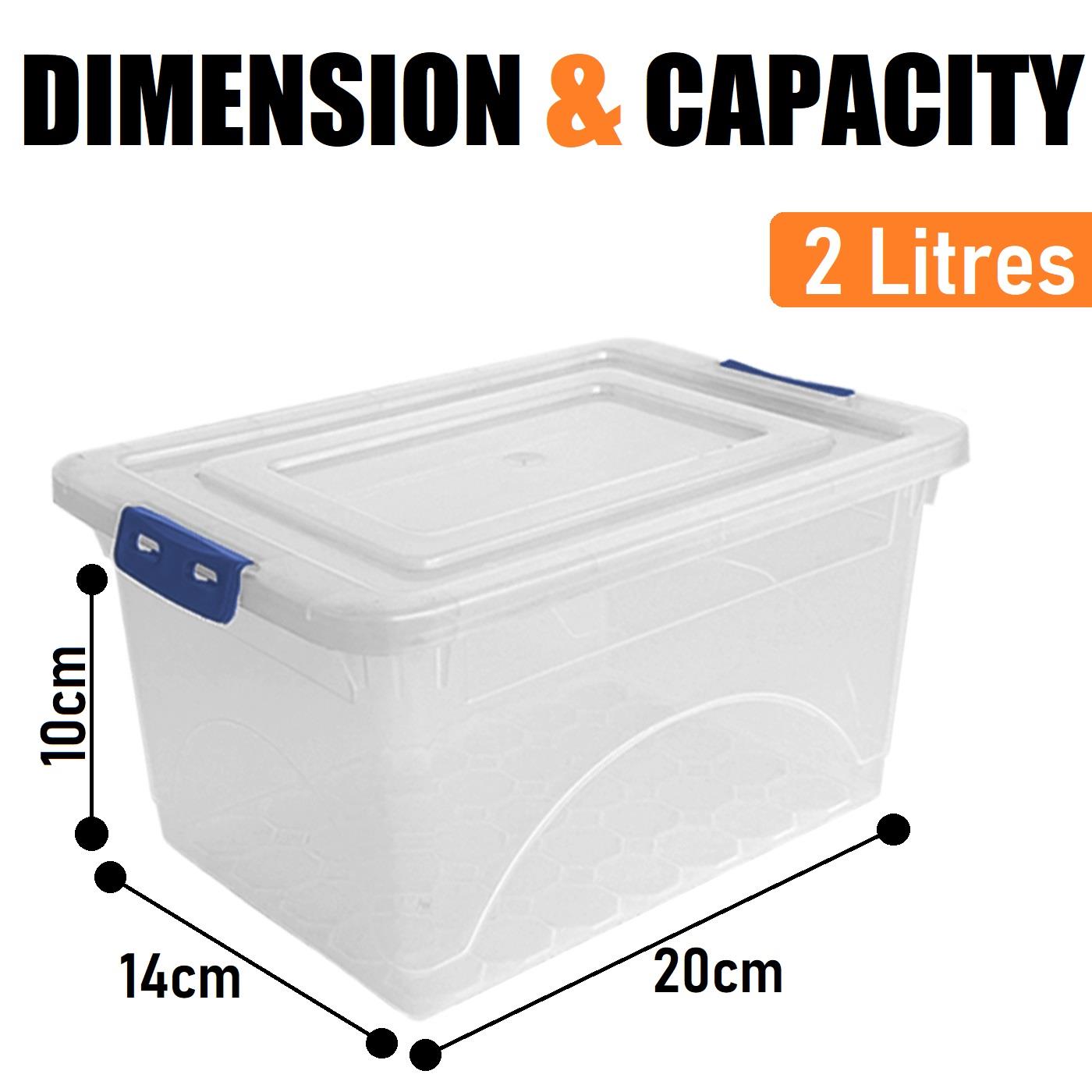 2L Click N Store Box