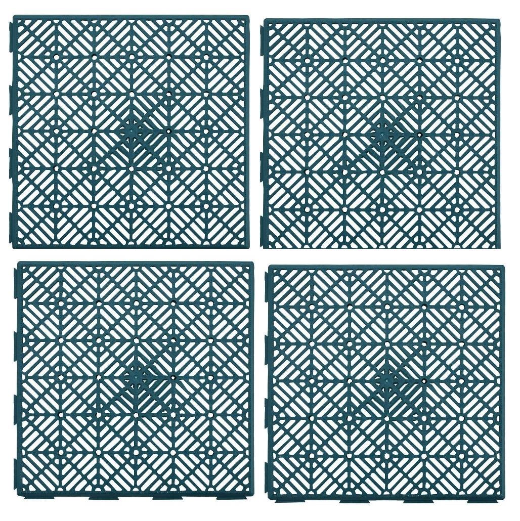 16Pk Garden Mesh Slabs (Green)