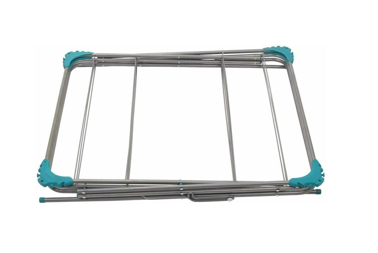 14m 3 Tier Airer - Silver /AQUA