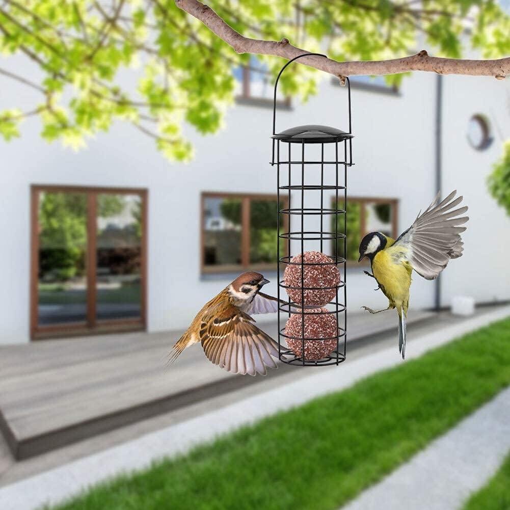 Premium Hammertone Finish Fat Ball Bird Feeder