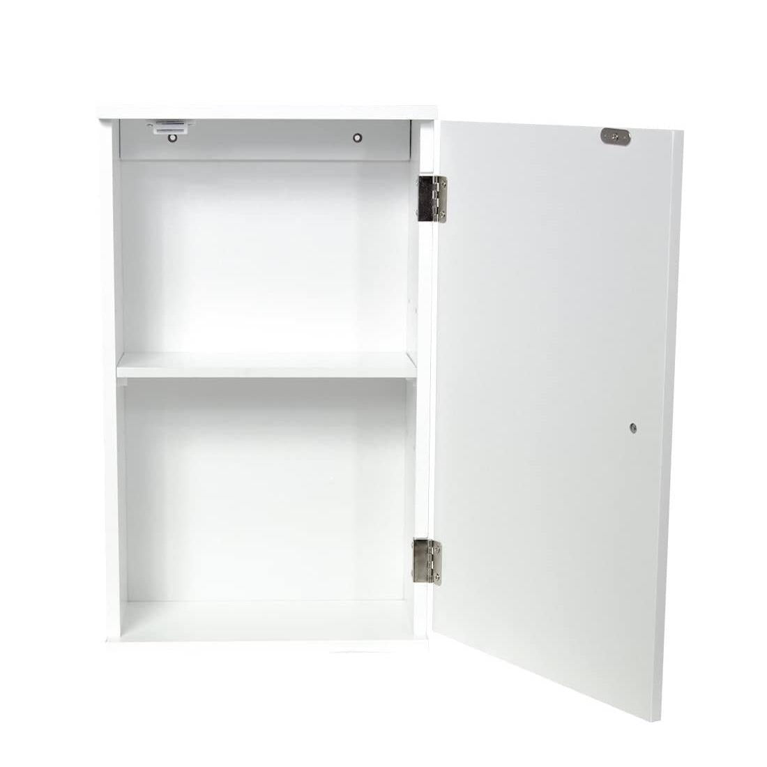 White - Single Door Cabinet