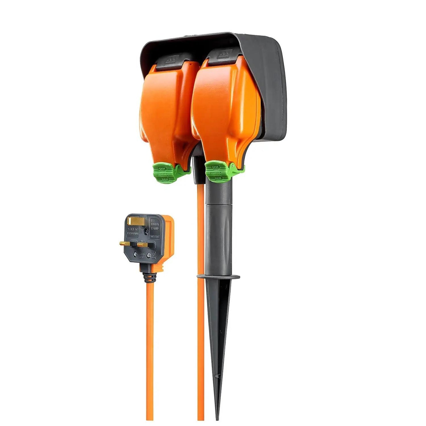 2W 15M Outdoor Spike Socket IP54