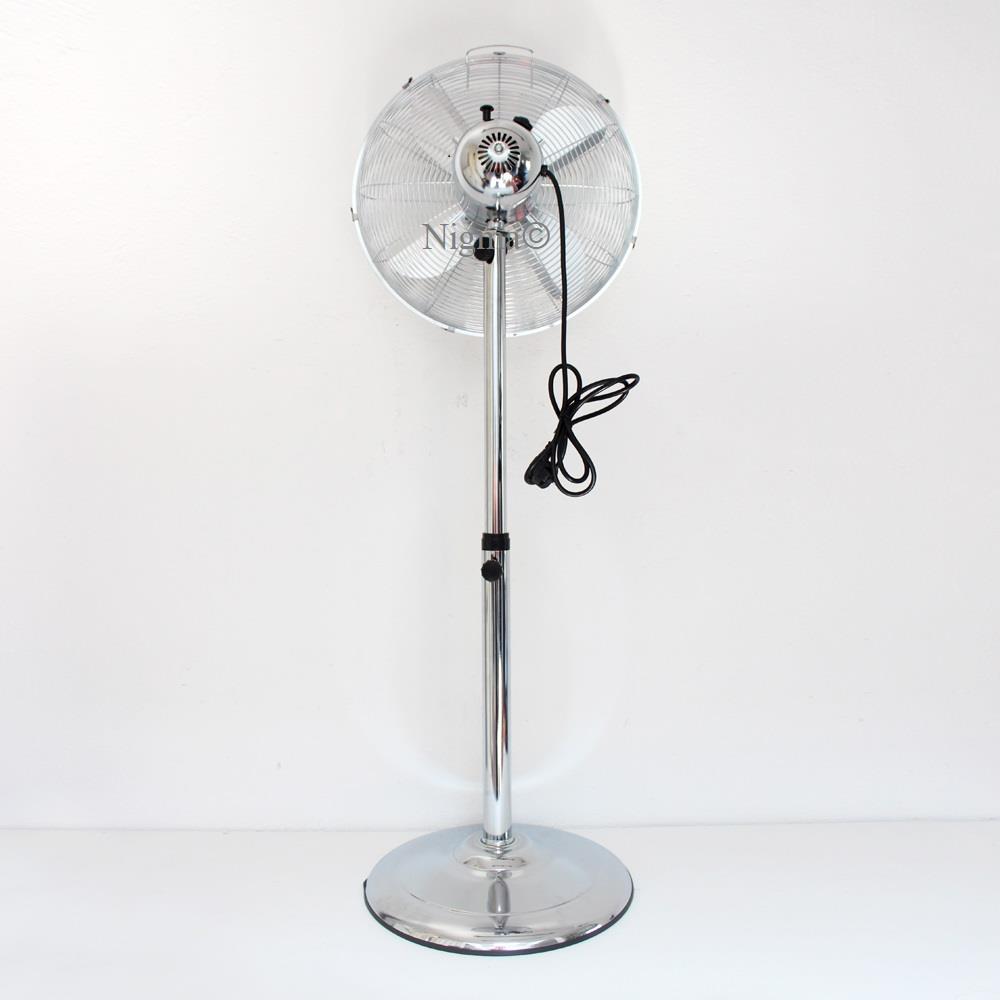 16" Chrome Stand Fan