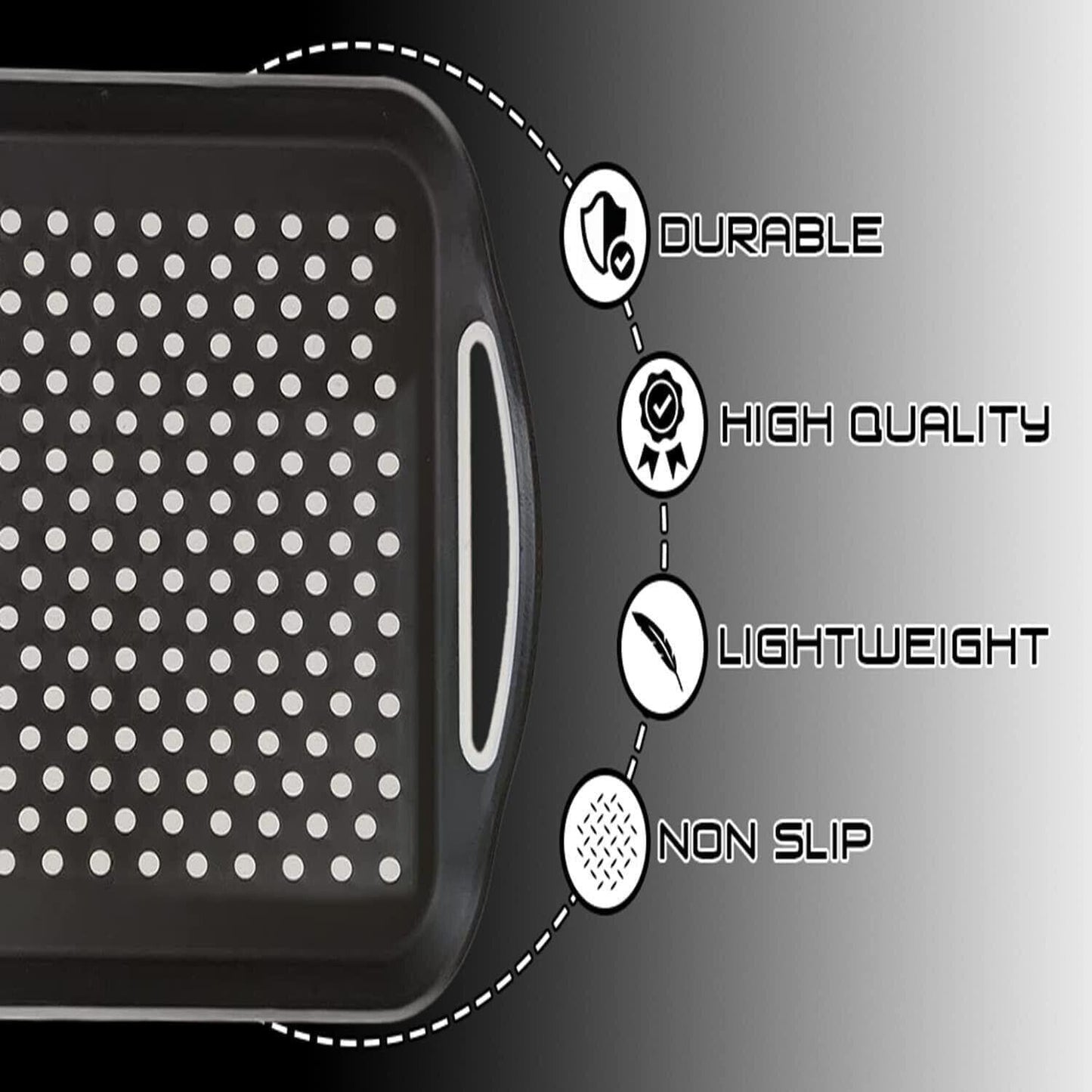 White Non Slip Tray
