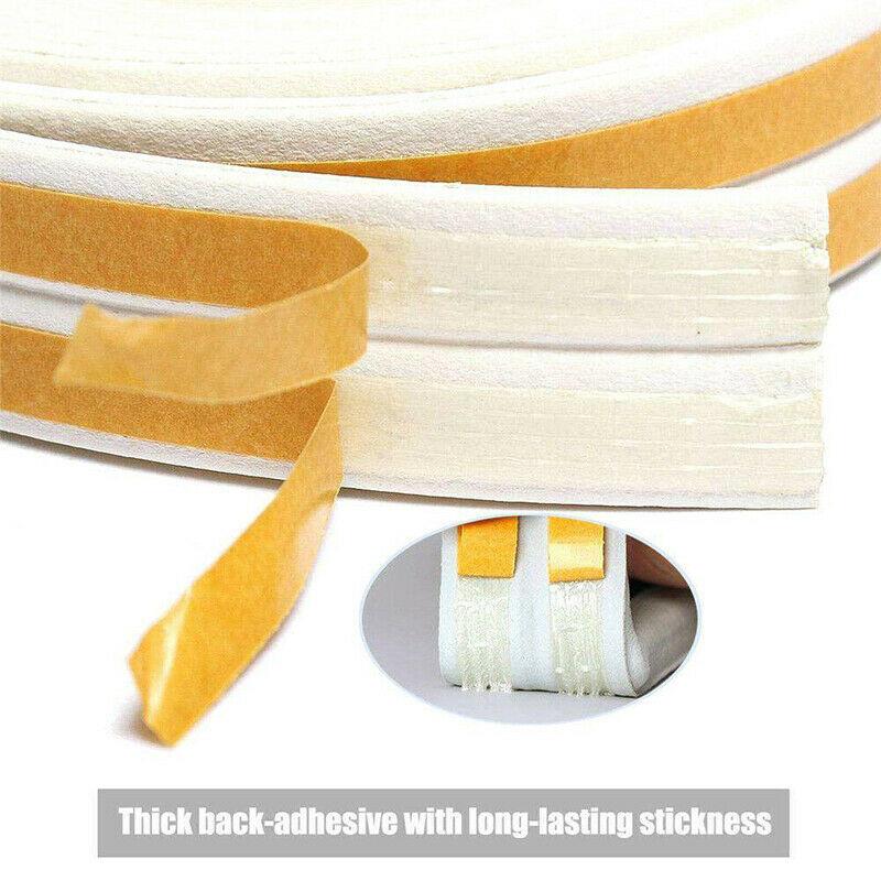 P Type Foam Seal Strip White