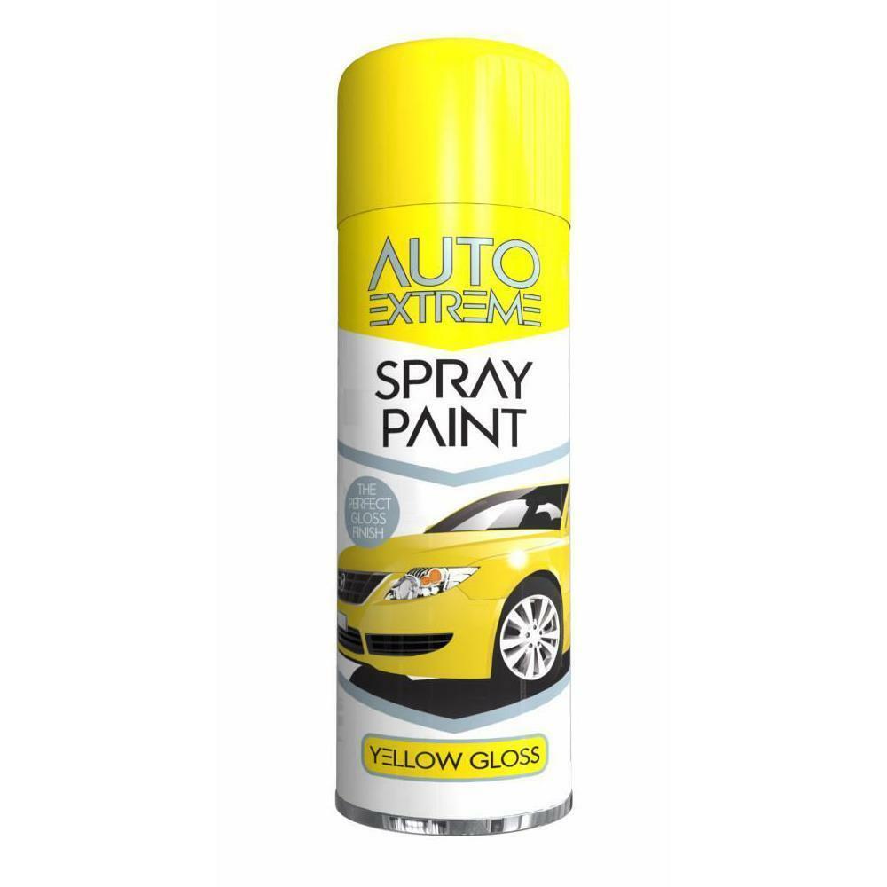 Yellow Gloss Spray Paint 250ml