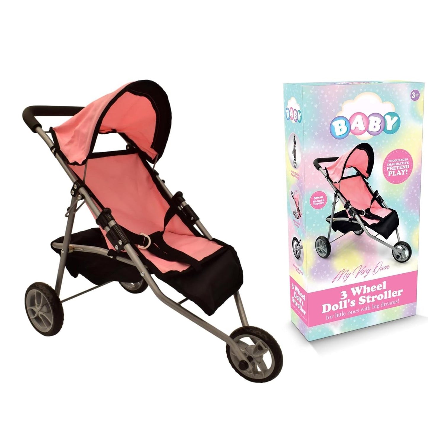 3 Wheel Dolls Stroller