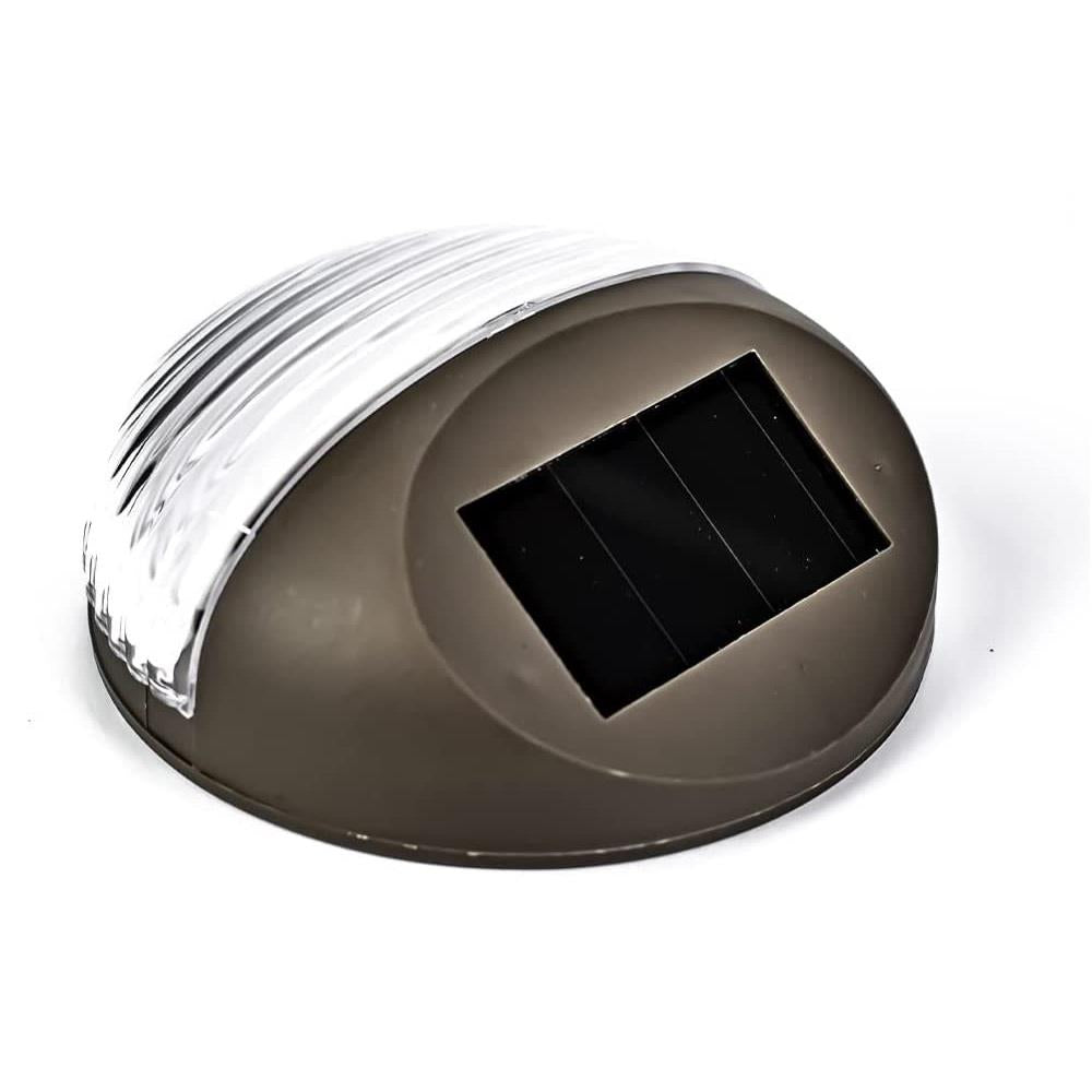 Hobart Gold Effect LED Solar Light Fence & Wall