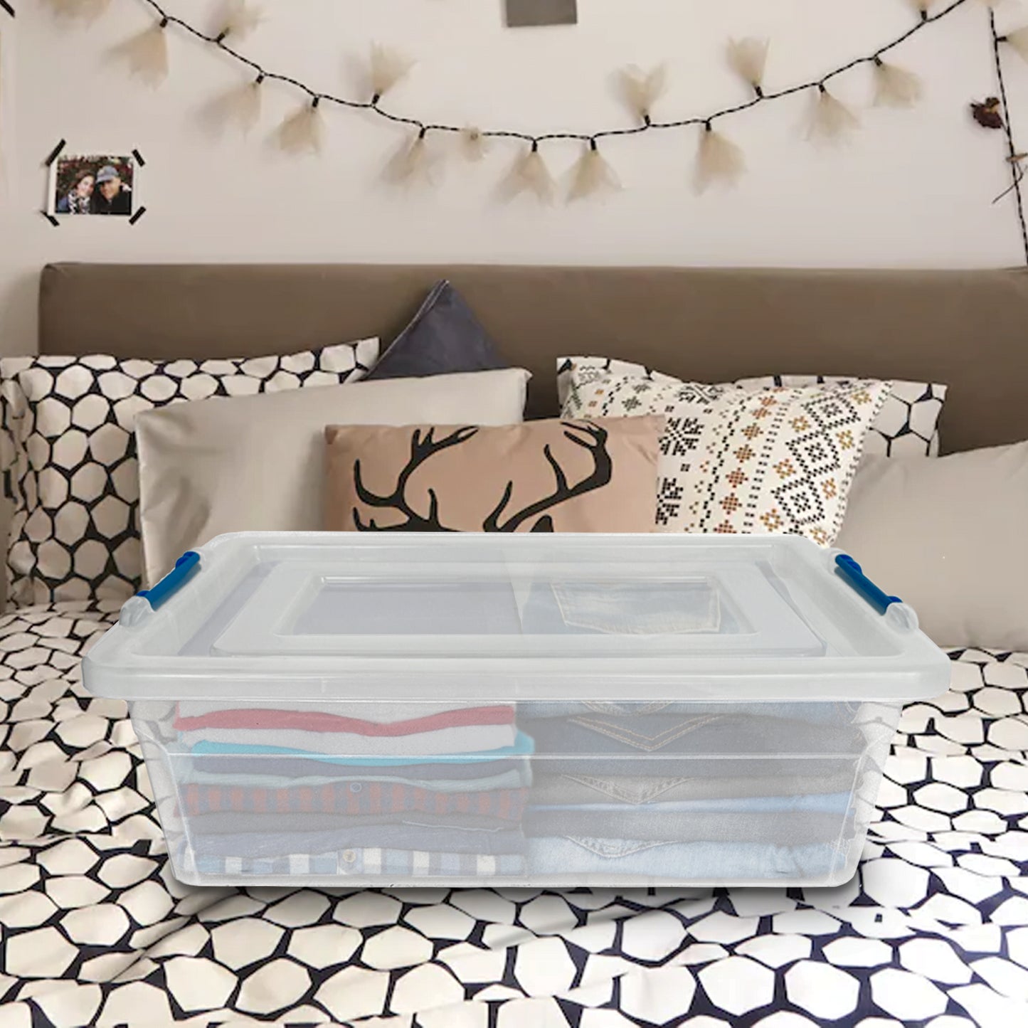 32L Under Bed Click N Store Box