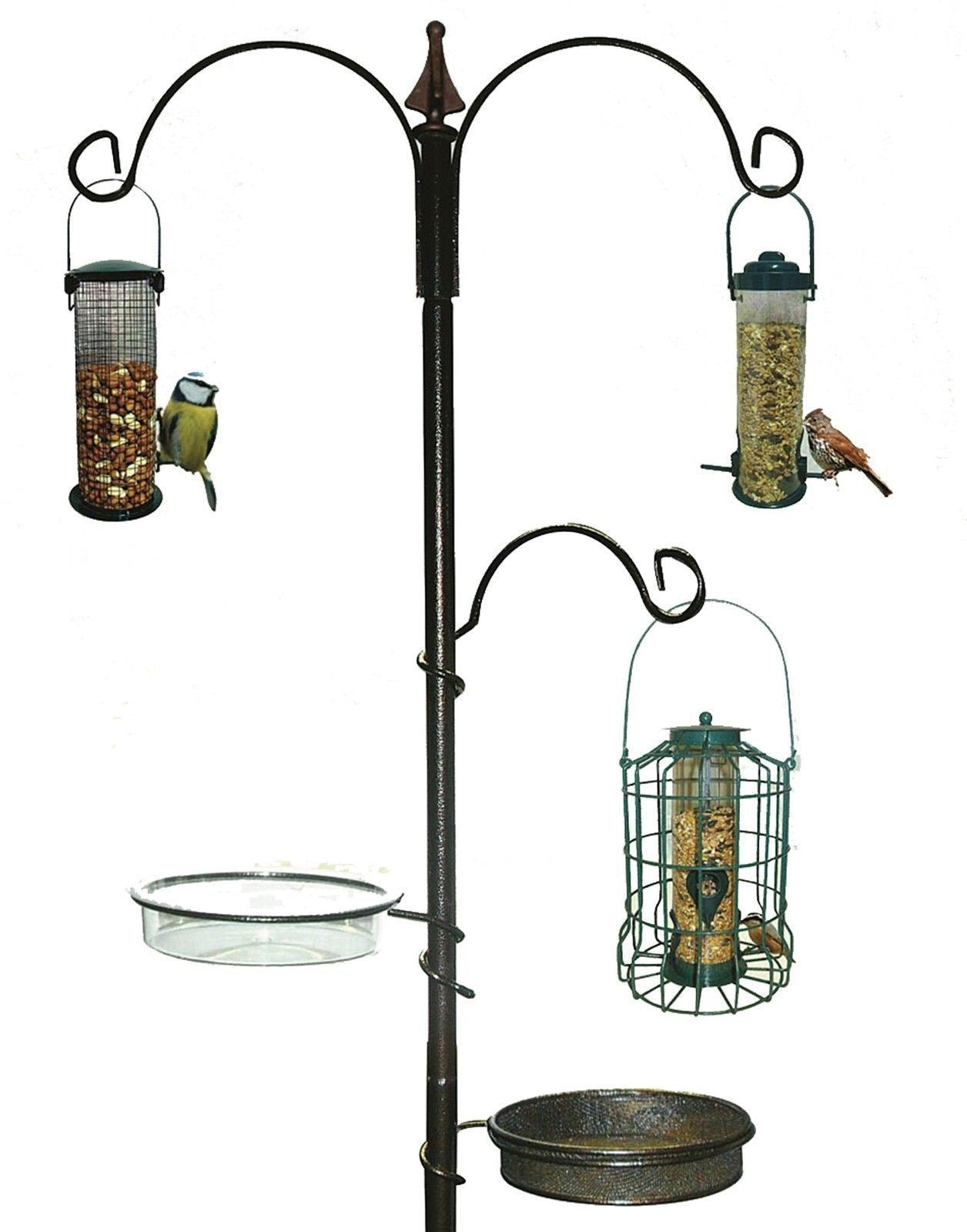 Traditional Bird Feeding Station