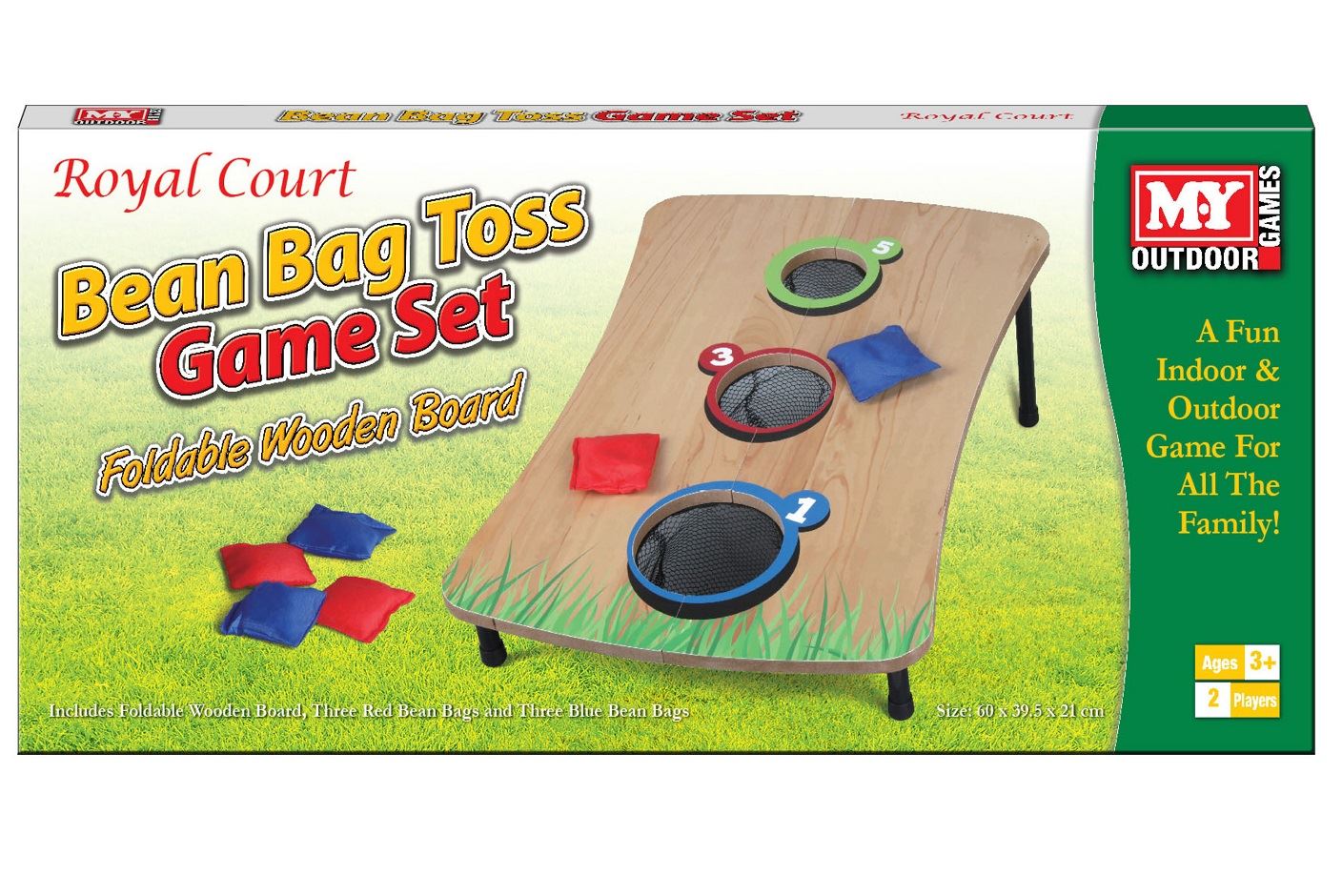 Wooden Foldable Toss Bag