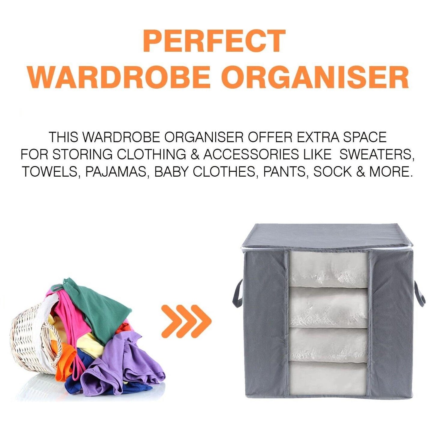 Wardrobe Organiser Bag Storage