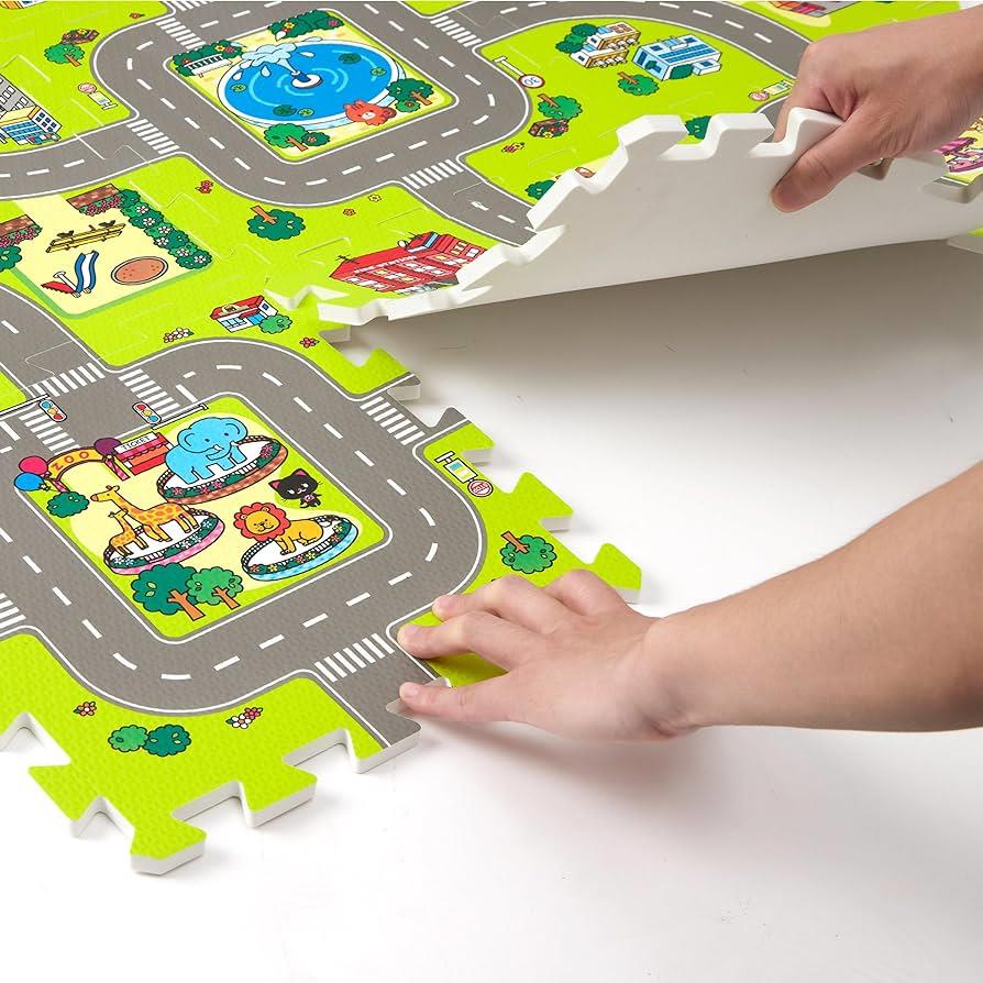 Pack Of 8 Kids Eva Play Mats 60x60cm