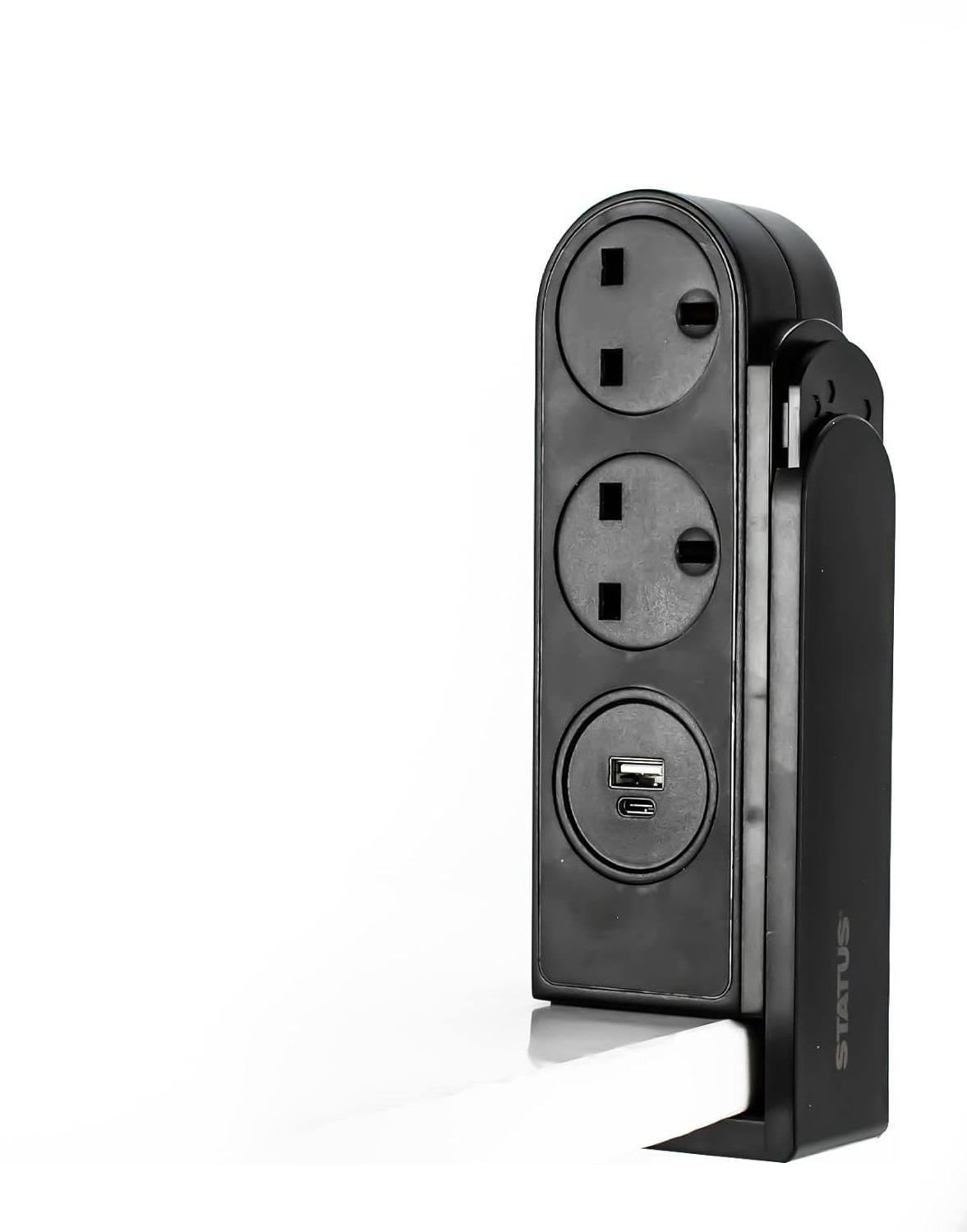 2 Way 1.5M Clamp Socket USB