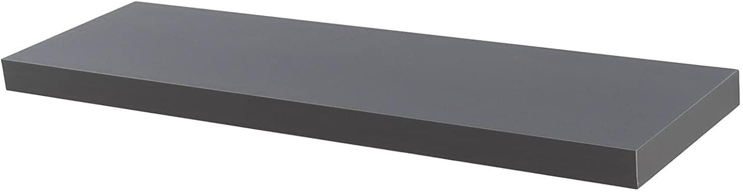80CM Grey Single Floating Shelf(80 X 23.5 X 3.8CM)