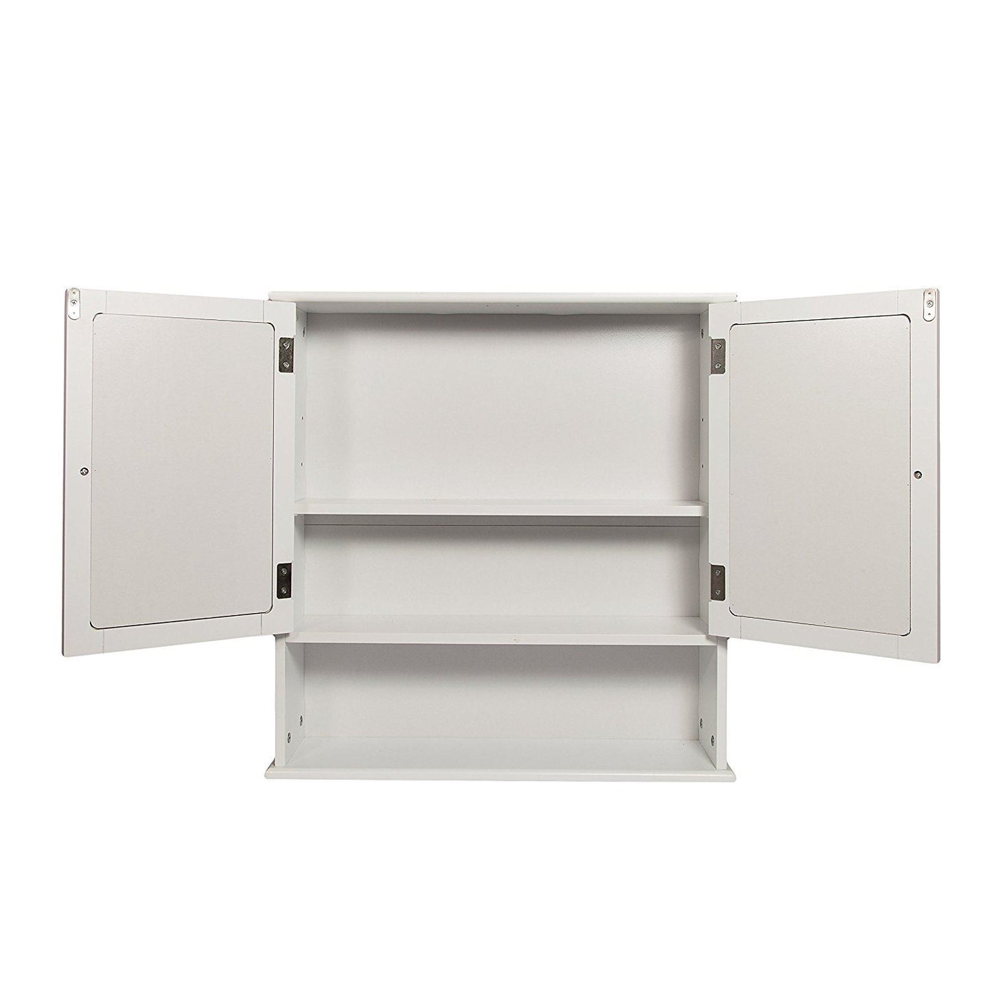 Double Door Mirror Cabinet With Shelf