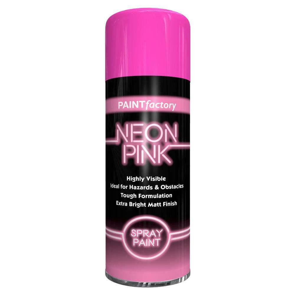 PF NEON PINK SPRAY PAINT 200ML