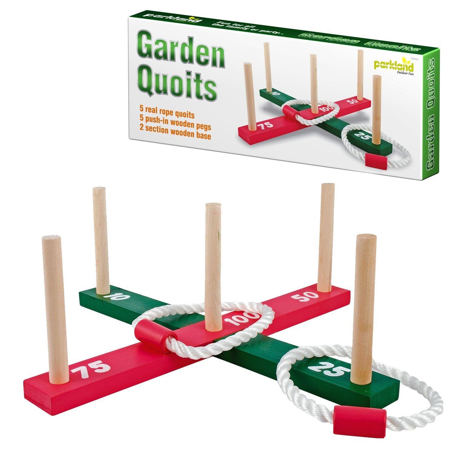 Wooden Quoits game verage