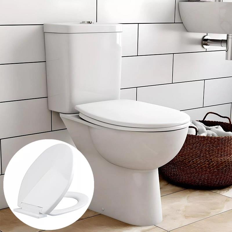 White Soft Close Toilet Seat
