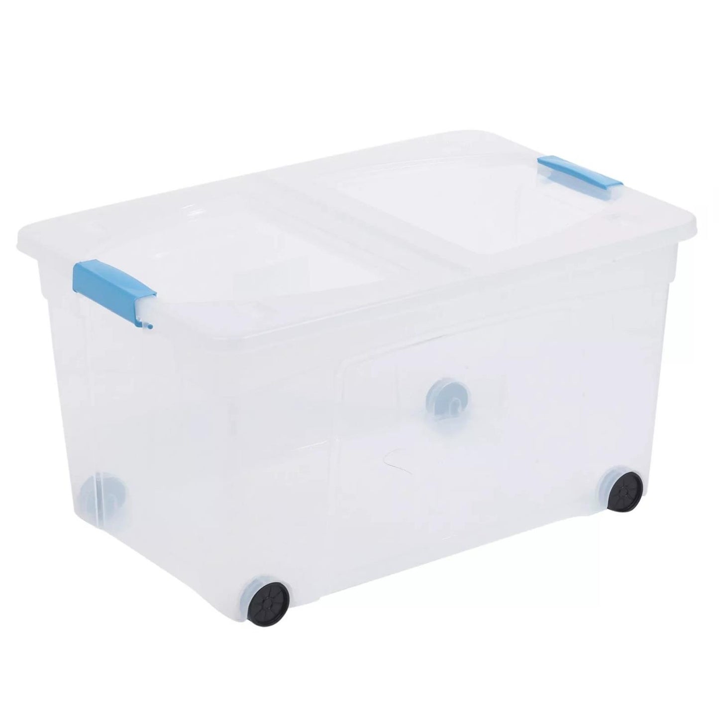 110L Storage Box With Folding Clippy Lid