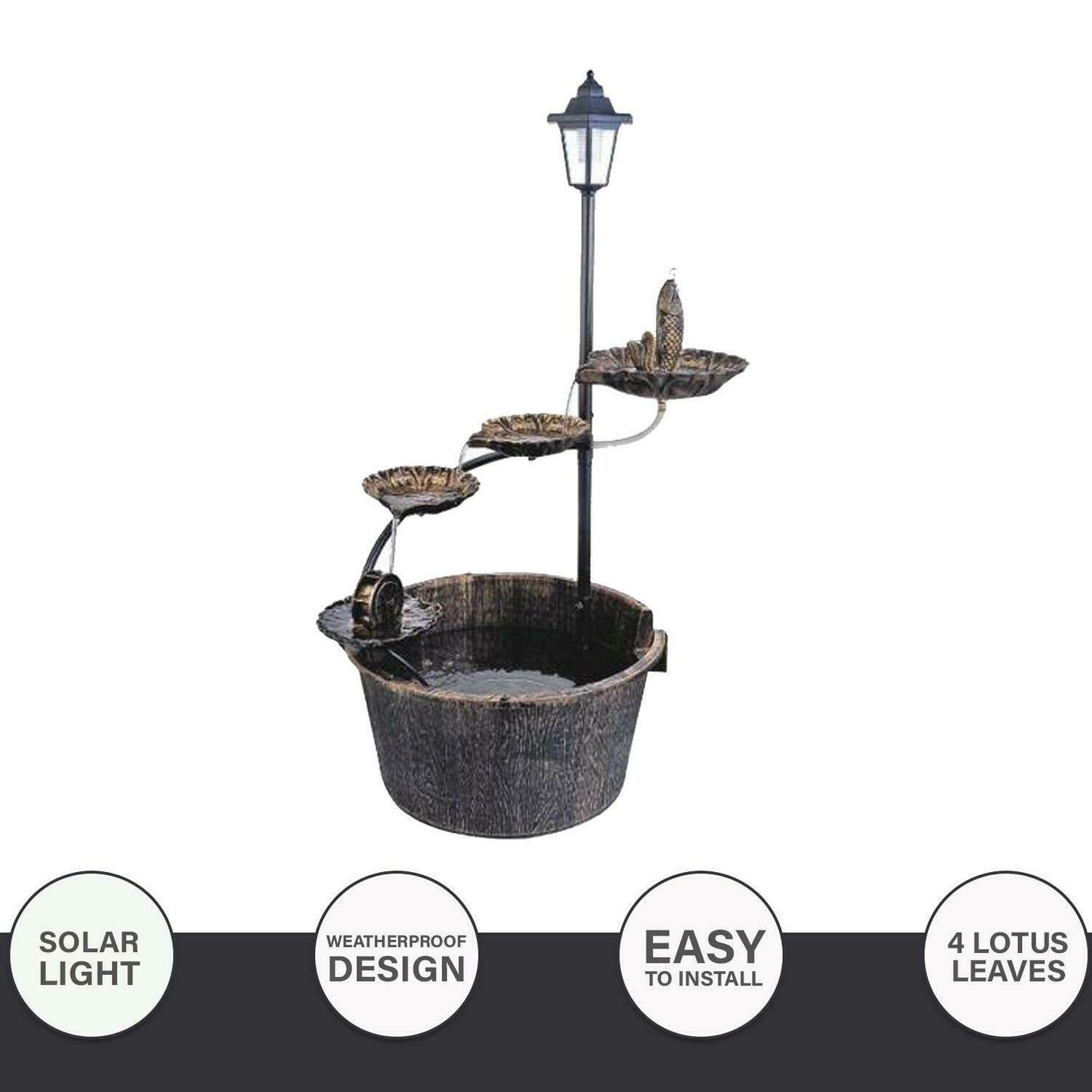 Lotus Cascading Fountain