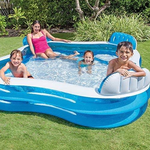 Swim Centre Family Lounge Pool 90"X 90"X 26"