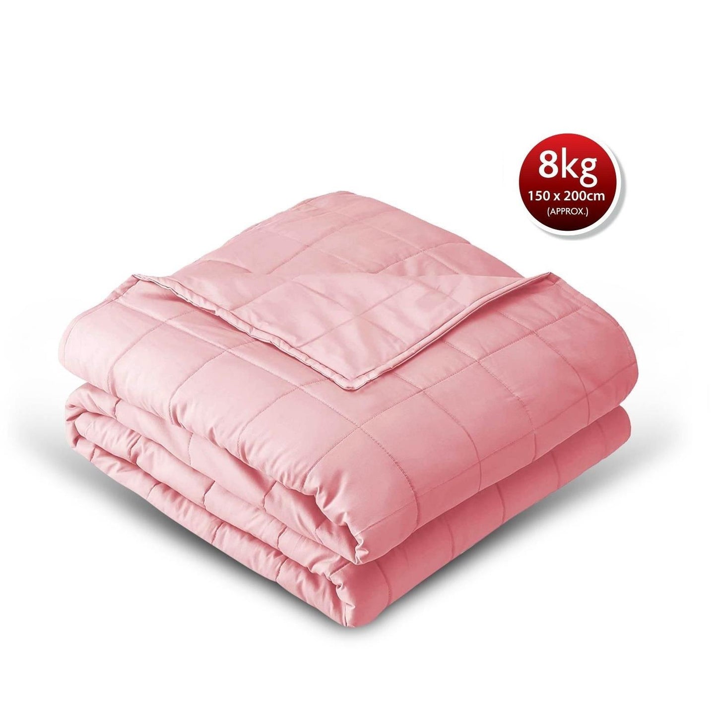 8KG Pink Weighted Blanket 150*200cm