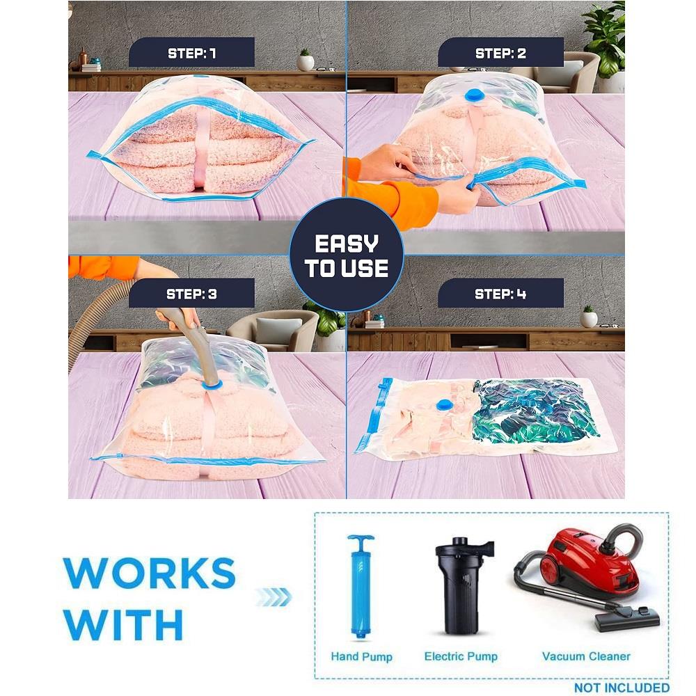 6pcs MaxVac Storage Bags