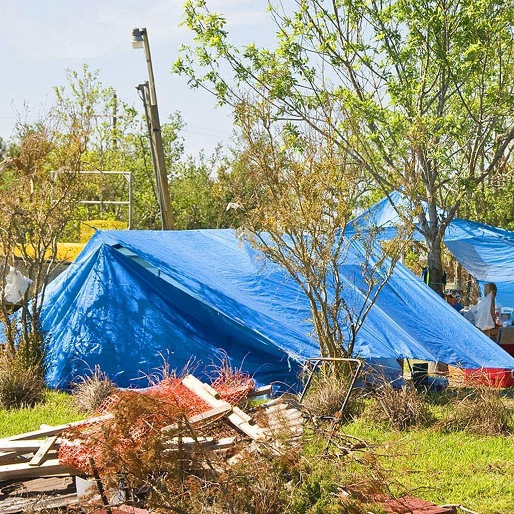 Tarpaulin 5.4 x 7.2m - Blue