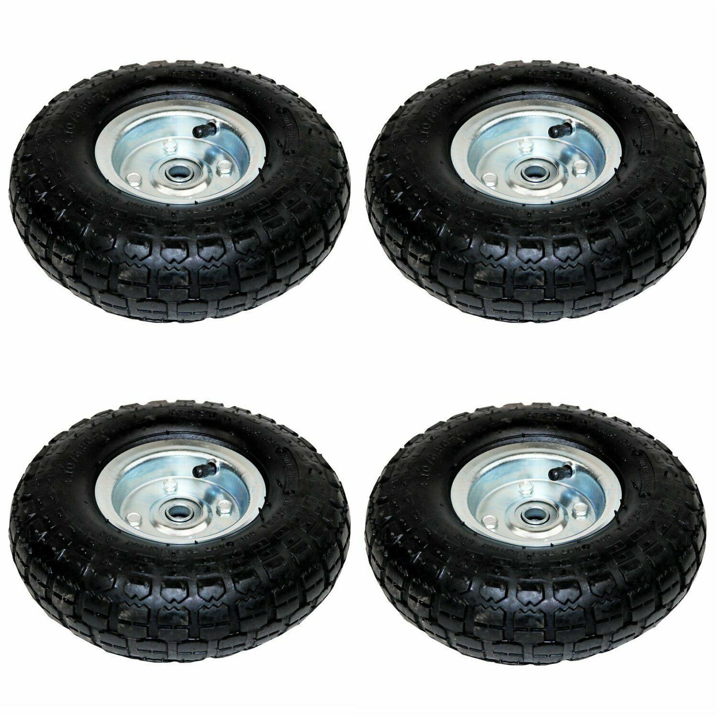 4 x 10" Pneumatic Tyre