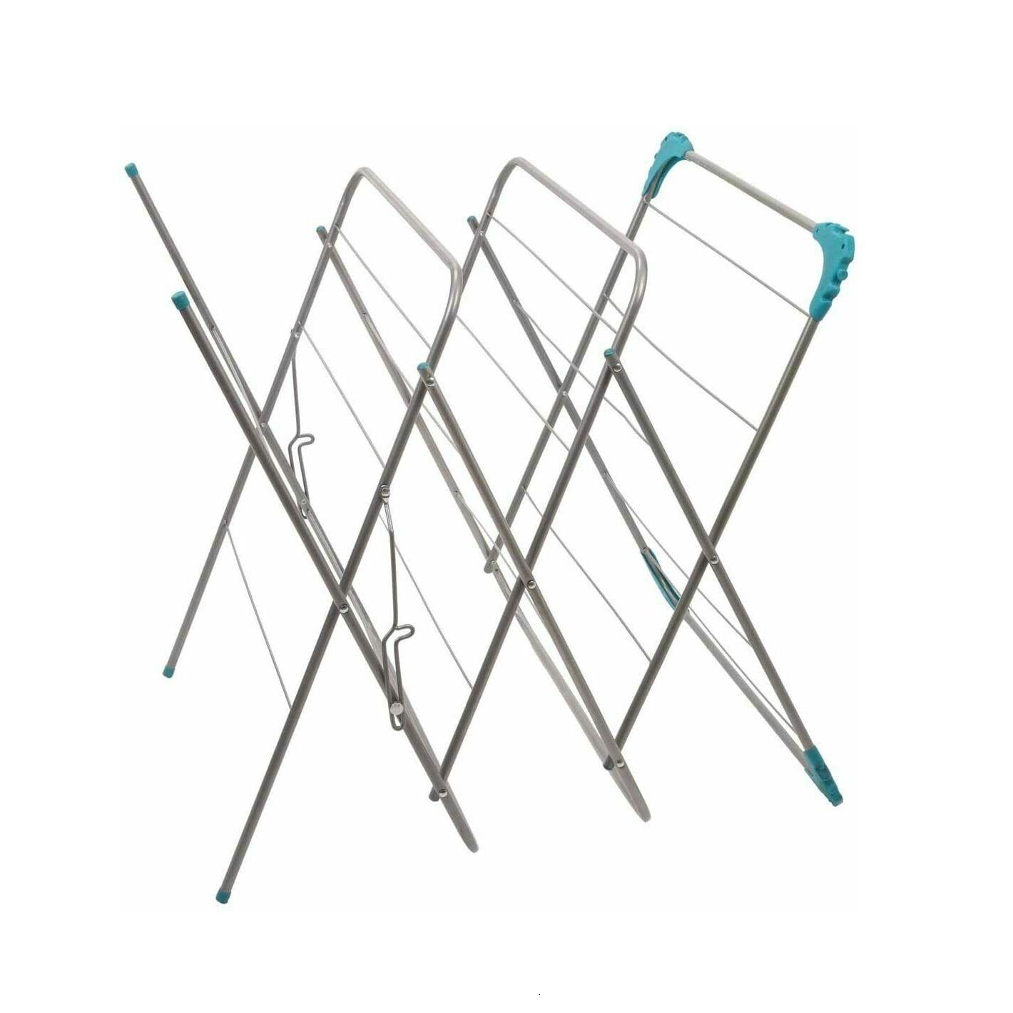 14m 3 Tier Airer - Silver /AQUA