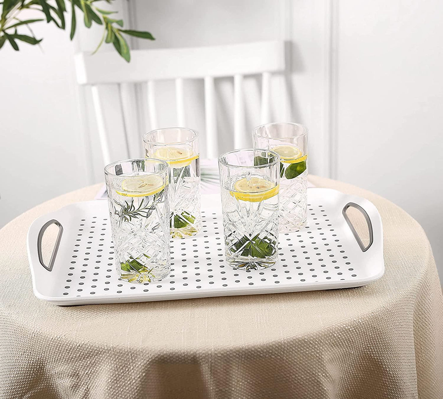 White Non Slip Tray