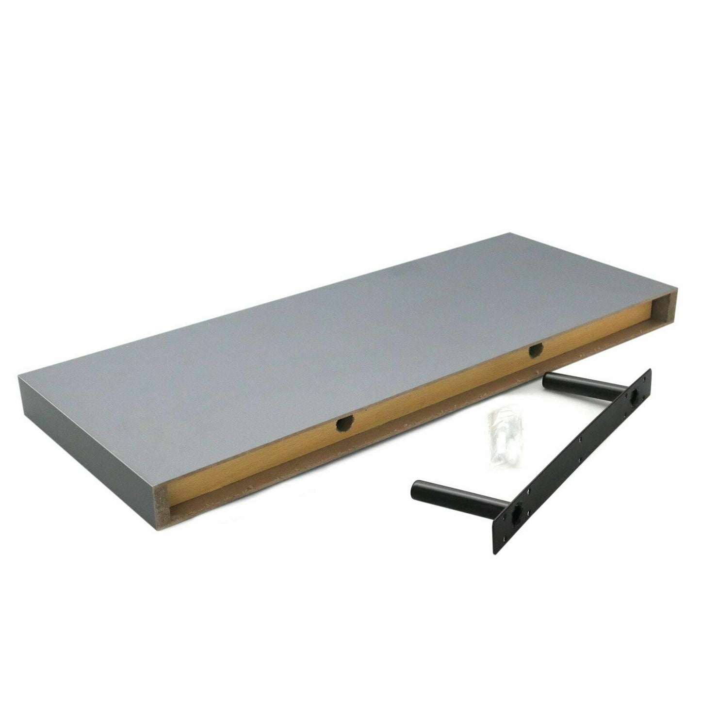80CM Grey Single Floating Shelf(80 X 23.5 X 3.8CM)