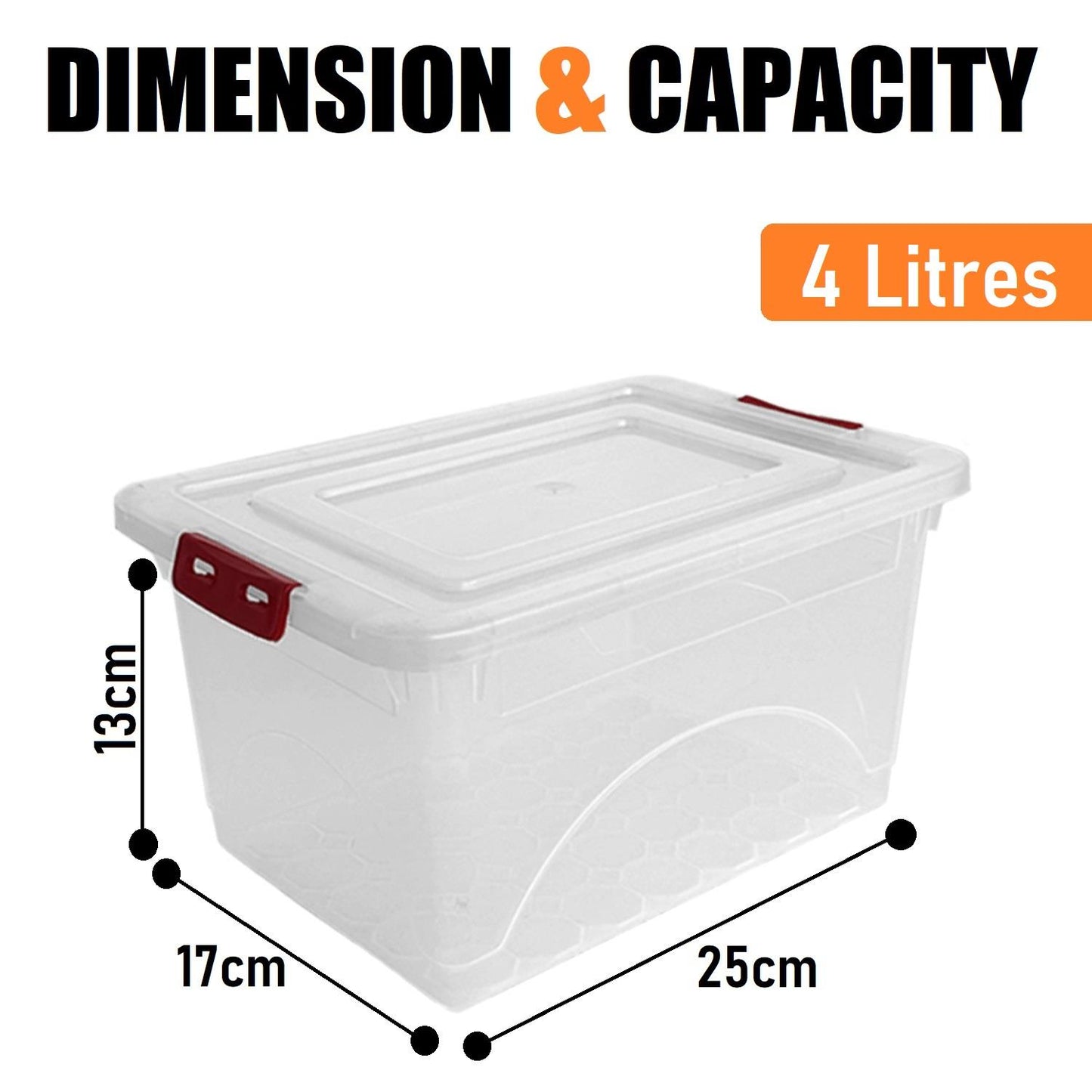 4L Click N Store Box