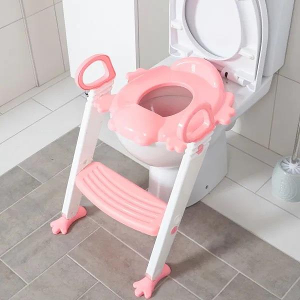 Children Toilet Ladder - Pink