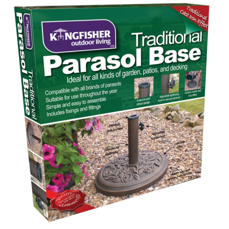 DG 9kg Cast Iron Effect Parasol Base