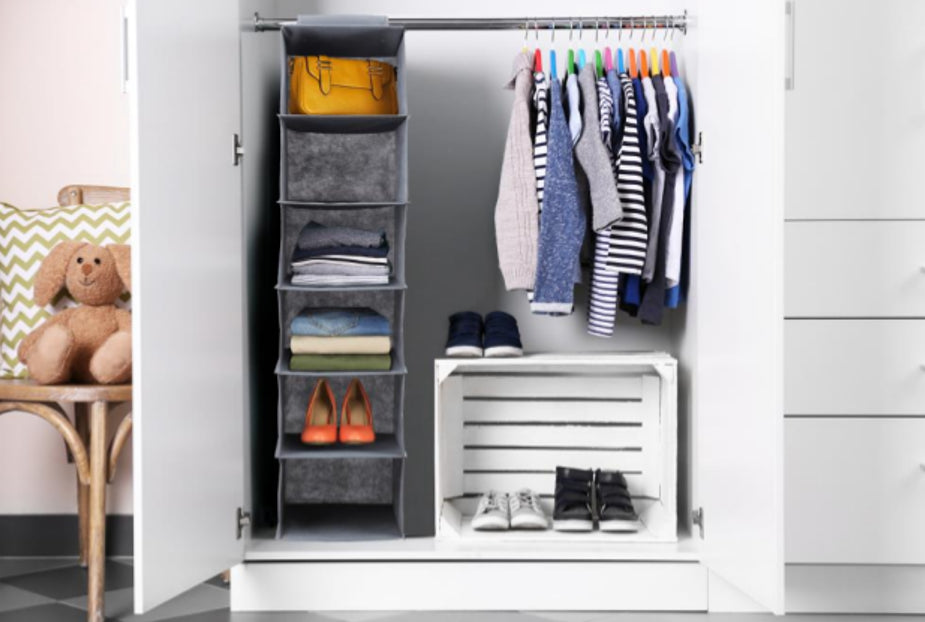 5 Tier Wardrobe Hanging Organiser