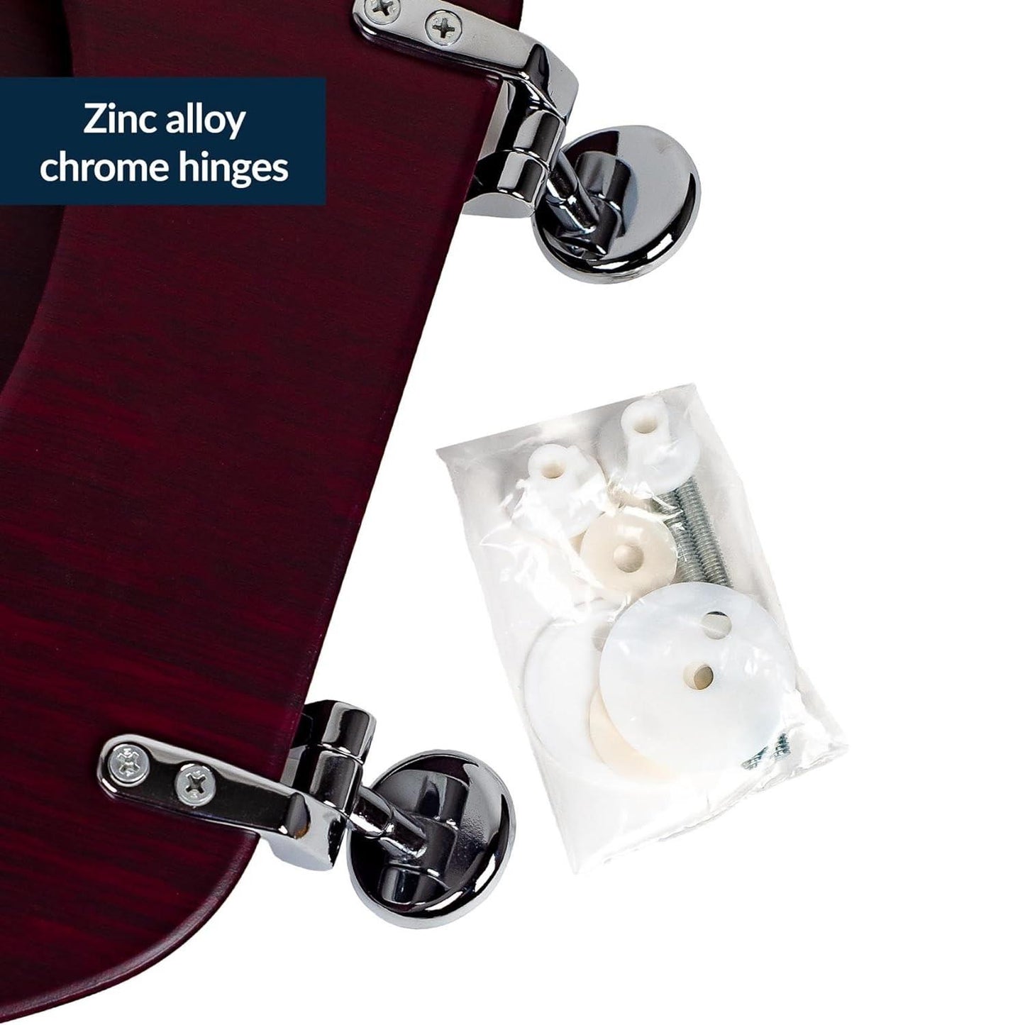 Toilet Seat MDF Mahogany