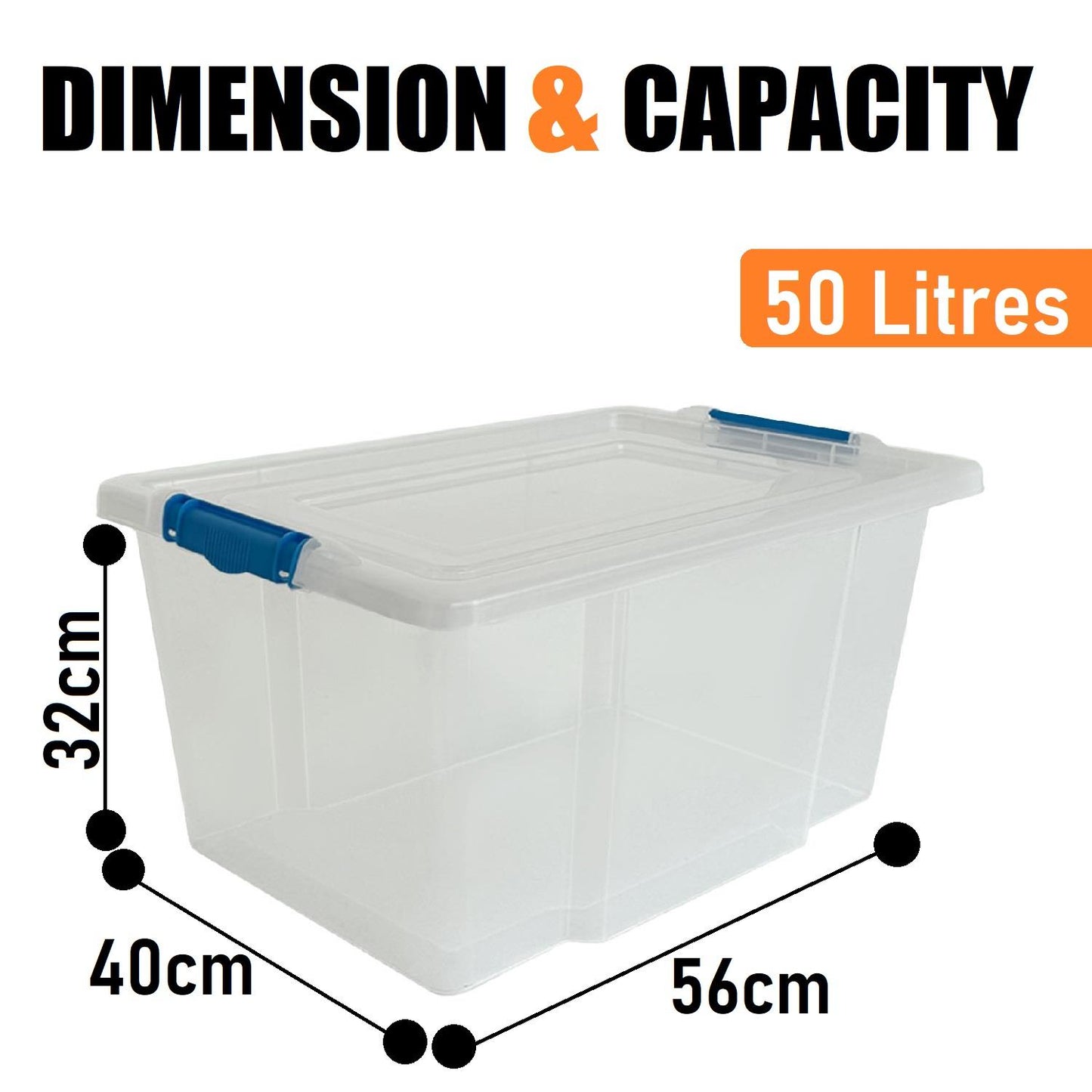 50L Click N Store Box