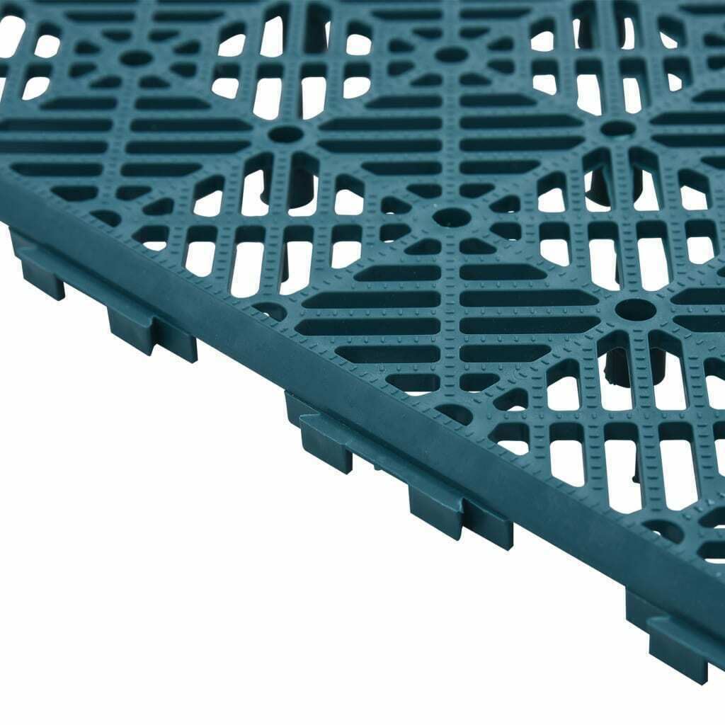 12Pk Garden Mesh Slabs (Green)