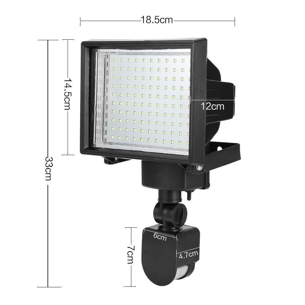 120 LED Solar Security Light